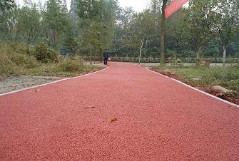 山南彩色路面沥青修补